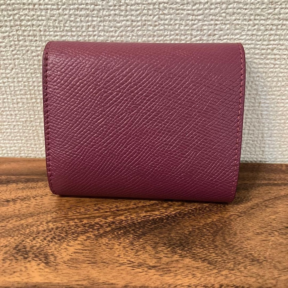 CELINE 10B573BEL Small Tri Fold Wallet From Japan