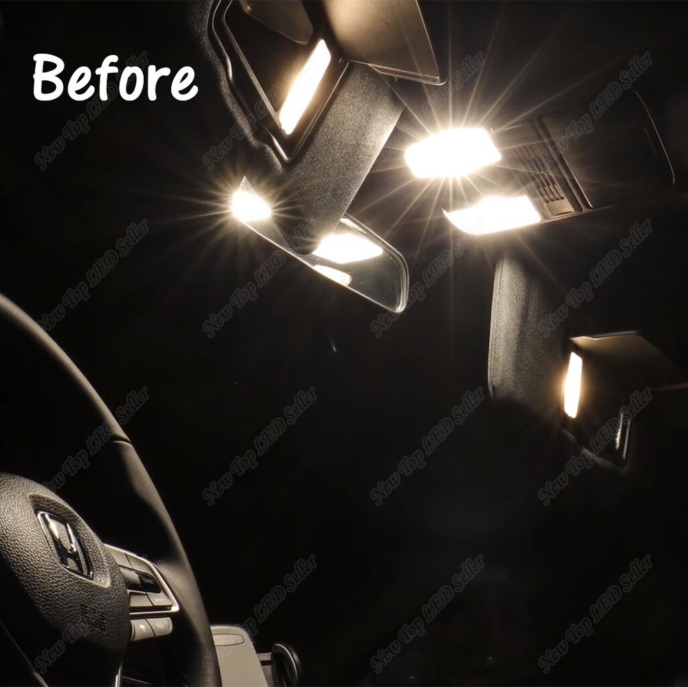 17x White LED Interior Lights Package for 2011 - 2019 2020 2021 Dodge Durango