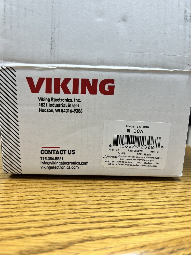 Viking Electronics E-10A Entry Phone