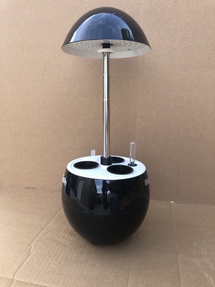 Smarson Hydroponics Garden System, Small, Black In Color.
