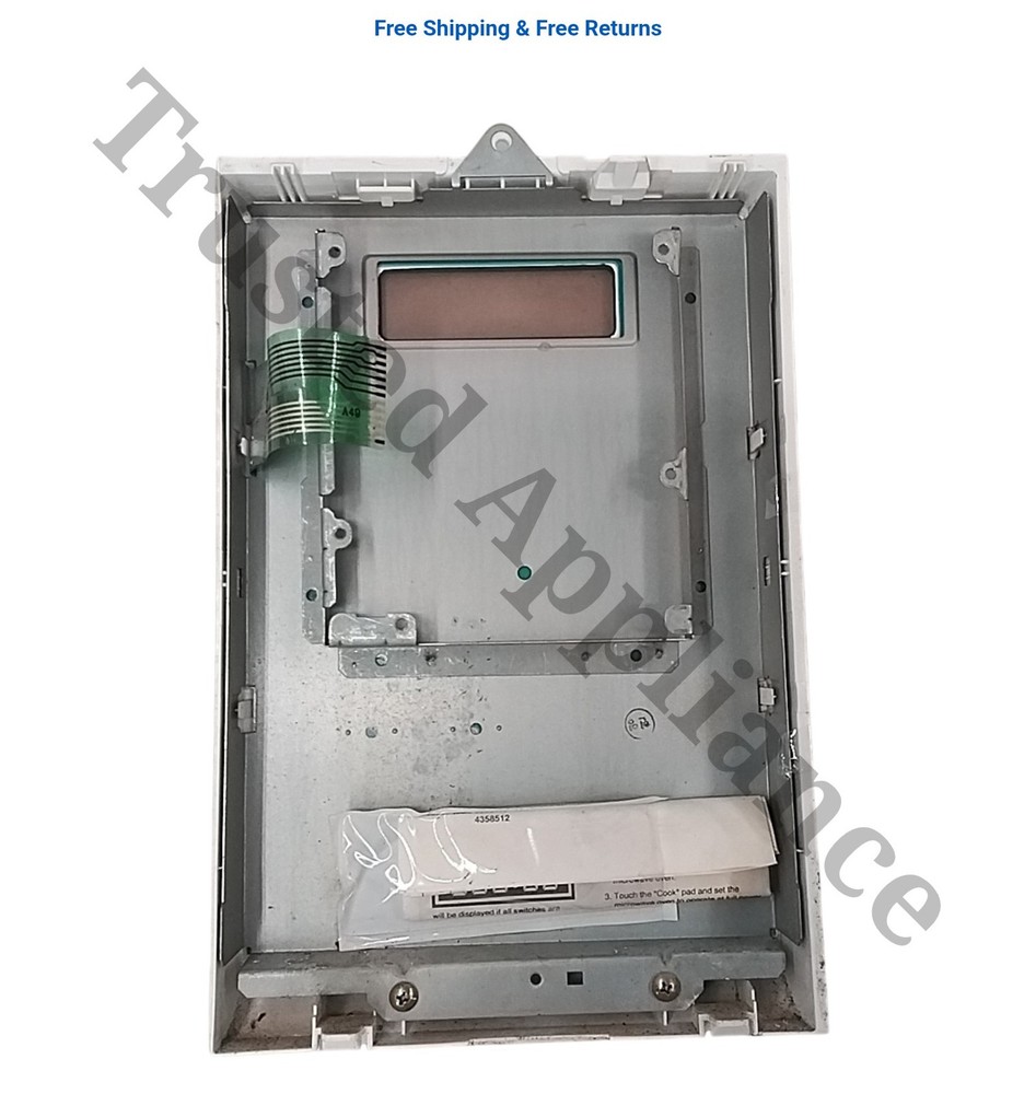 Microwave Control Panel Console 4358741 WHITE