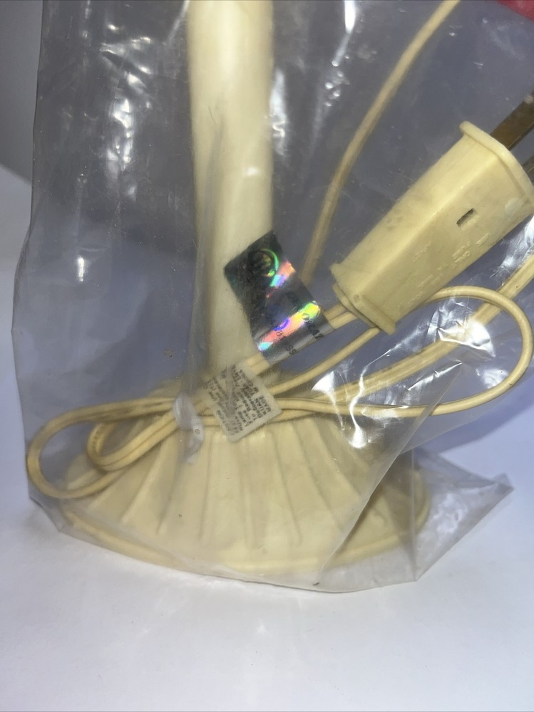 MCM Christmas Window Electric Plastic Candle Stick Light