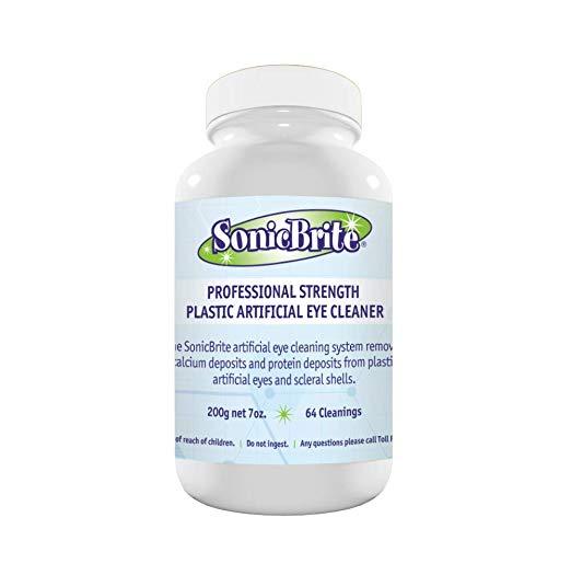 SonicBrite Professional Strength Plastic Artificial Eye Cleaning System
