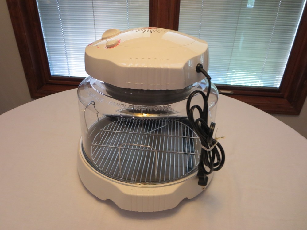 Nuwave 20201 Analog White Red Top Hearthware Infrared Oven