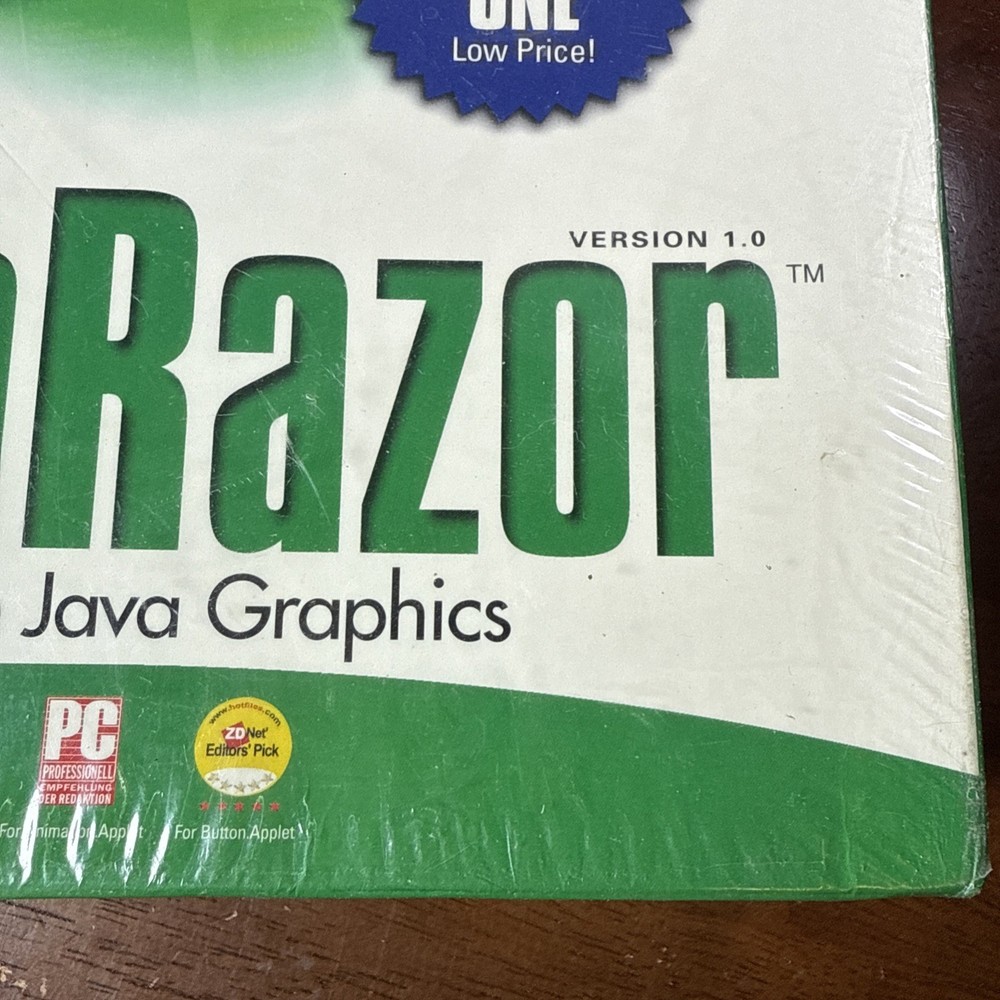 Ulead Java Razor 1.0 Interactive Java Graphics: NOS Sealed