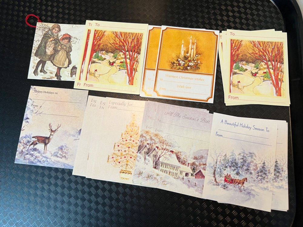 27 Greeting labels.. to / from