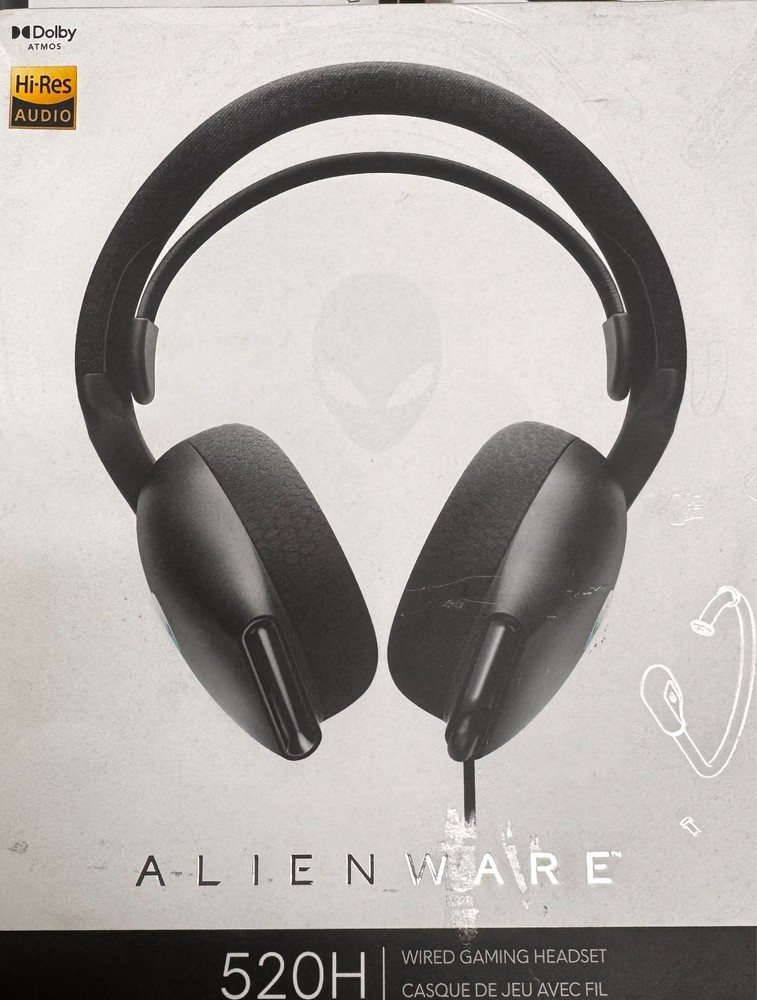 Alienware AW520H Wired Gaming Headset DARK