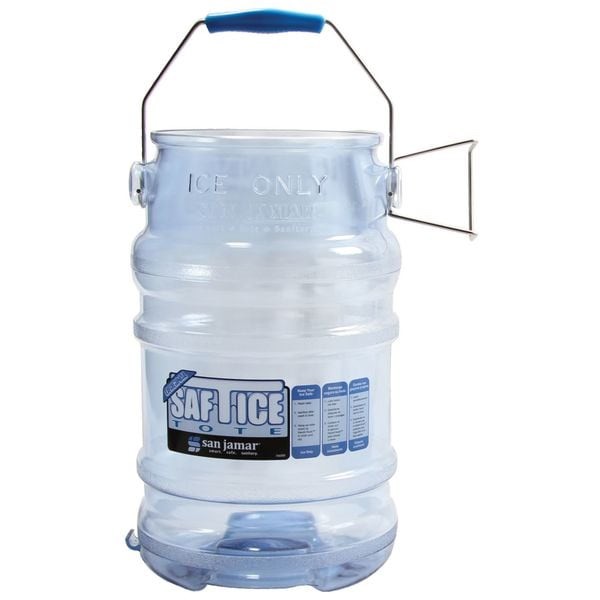 San Jamar Si8500 Ice Tote System, Blue