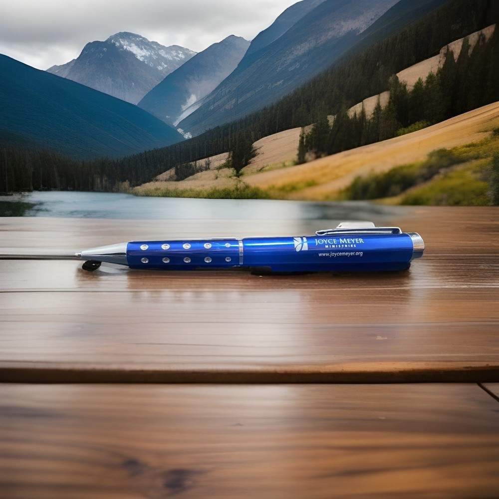 3 Pens From Joyce Meyer Ministries Blue