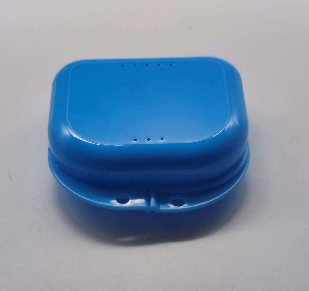 6 Pcs Dental Retainer Denture Box Case Orthodontic Storage Container Colors