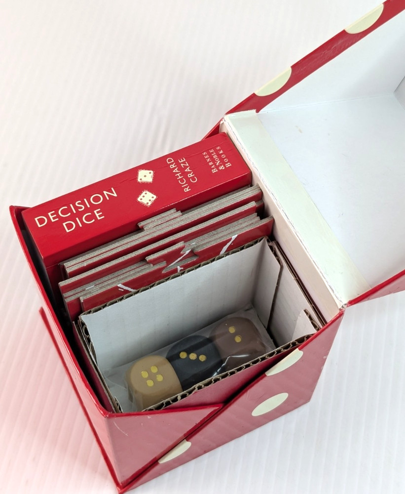 DECISION DICE Richard Craze Fortune Telling ORACLE SET Divination 100% COMPLETE