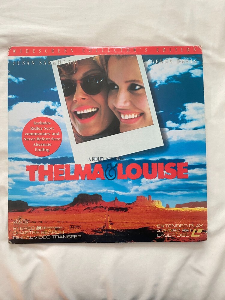 Thelma and Lousie (1991) LaserDisc (Includes 2 discs)