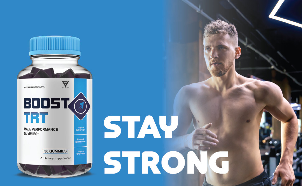 Boost TRT Gummies, Boost TRT Advanced Formula Support (1 Month Supply)