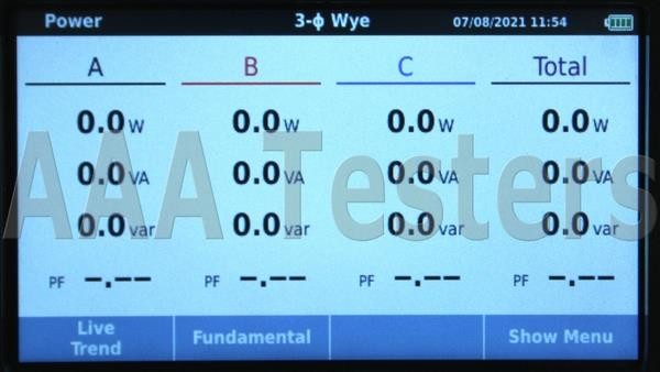 Fluke 1730 3 Three Phase Electrical Energy Logger 240V