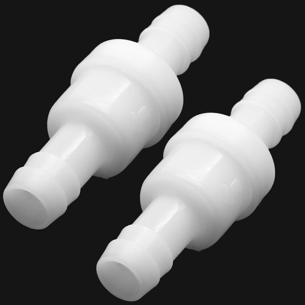 Check Valve 3/8" Plastic Barb Hose One Way Inline Check Valve Non Return Ozone R