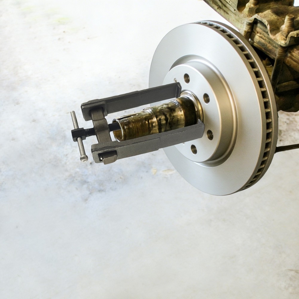 Two-Jaw Bearing Puller, Gears/Pulleys Removal Tool, Steel Adjustable Puller