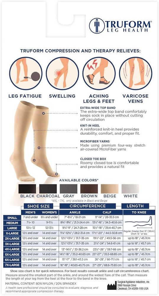 Knee High Compression Stockings