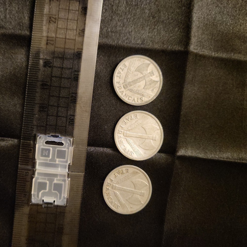 3 X Corresponding 1 Francs 42 43 44