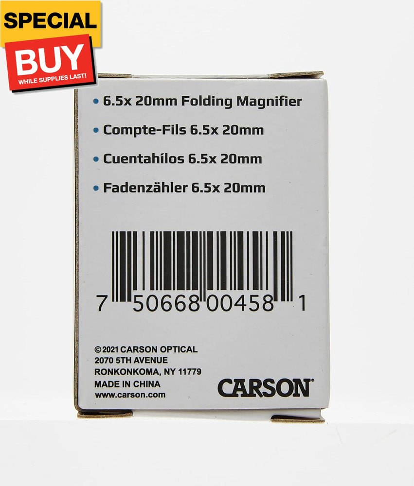 ® LinenTest 6.5x20mm Folding Magnifier (LT-20)