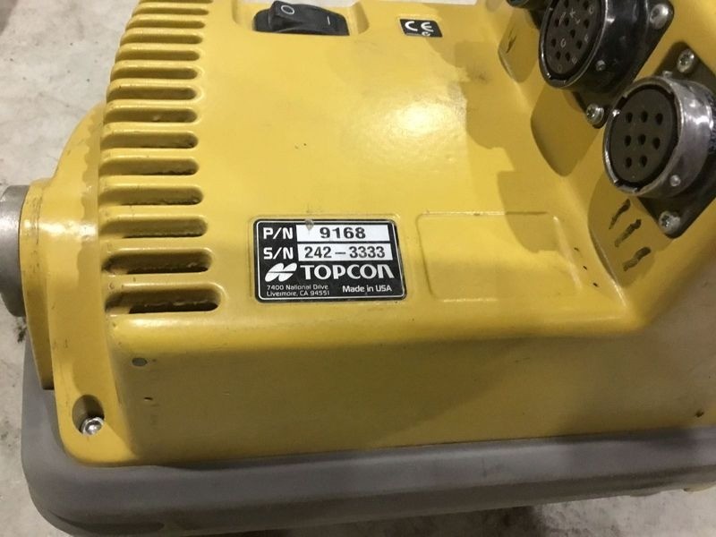 TOPCON 3D CONTROL BOX DISPLAY