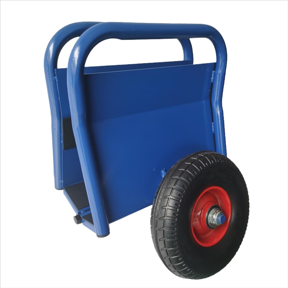 Heavy Duty Panel Dolly Slab Dolly Two Nice Handles 10" Solid Rubber Tires
