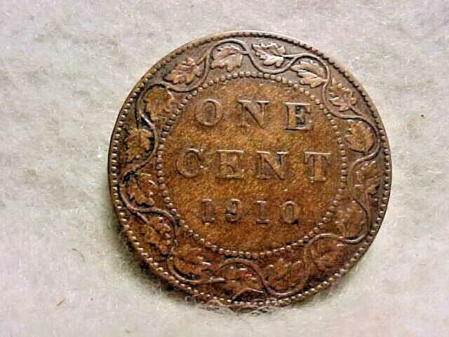 1910 Canada Large Cent