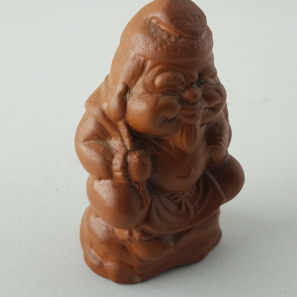 Smiling Buddha Ceramic Incense Burner