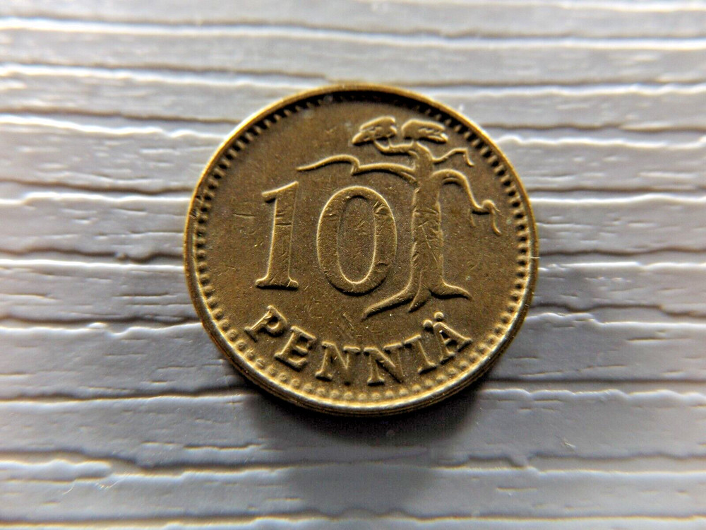 FINLAND 1971 10 Pennia