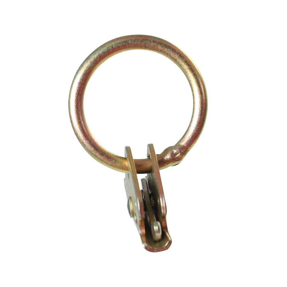 20PC E Track Tie-Down Anchors Fitting O Ring Enclosed Trailer Cargo Van Truck