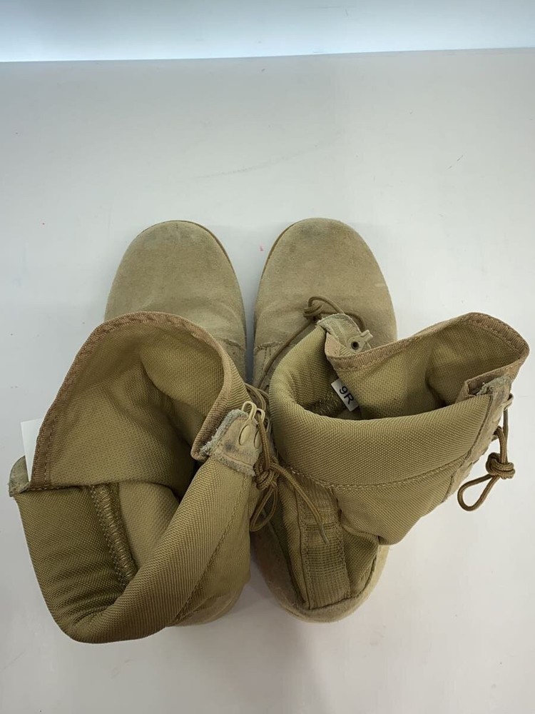 Us. Combat Boot/Lace-Up Boots/-/Khk/Suede// 3545