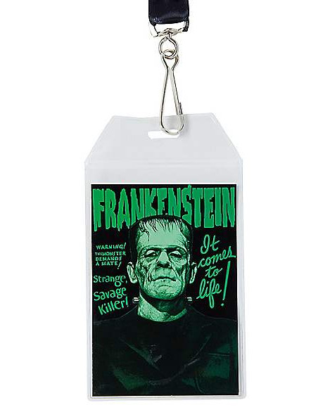 Frankenstein Lanyard