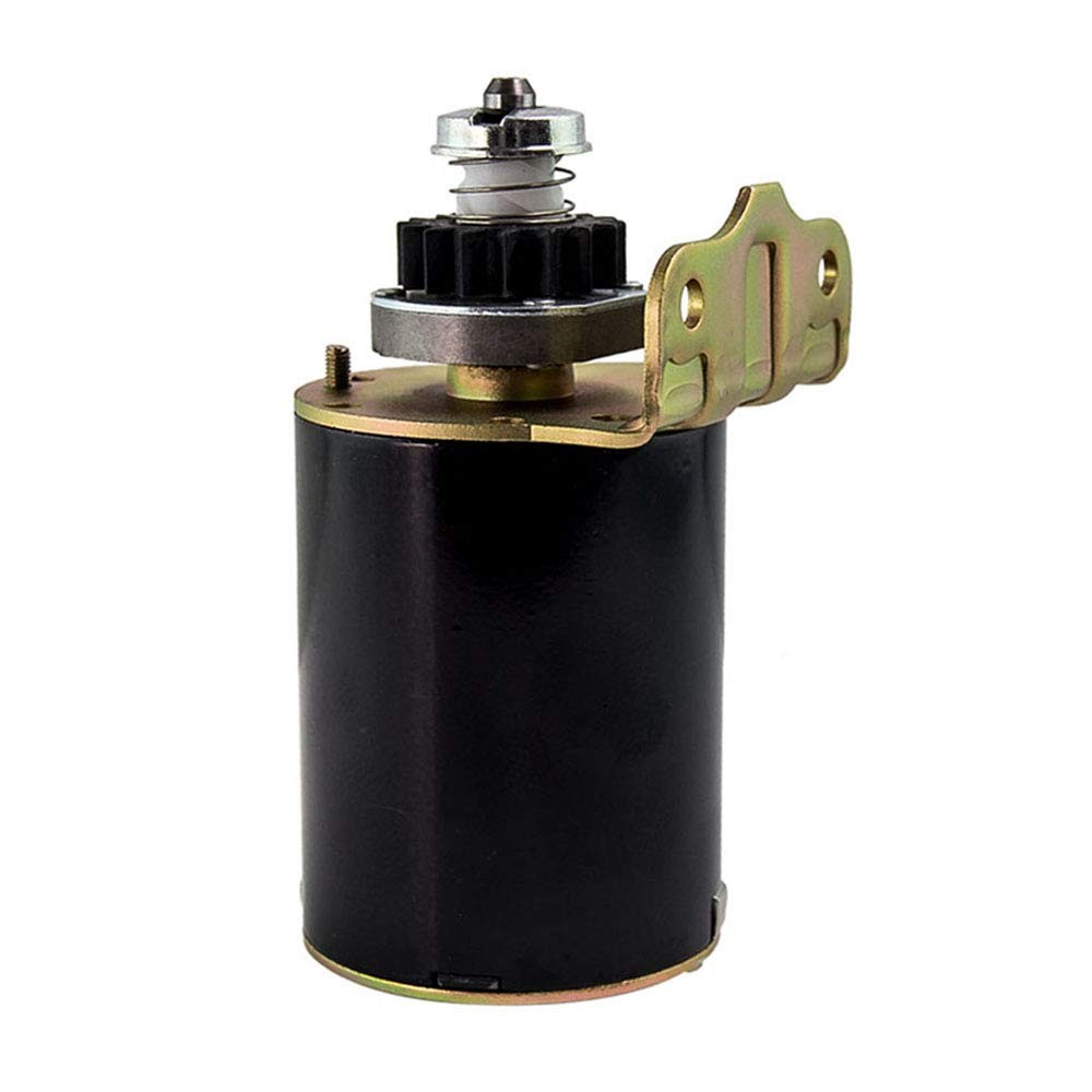 Starter Motor Replacement 16 Teeth Compatible with Briggs and Stratton...