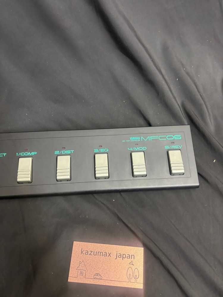 Yamaha FX500 Multi Effects Processor & MFC06 MIDI Foot Controller Set Tested