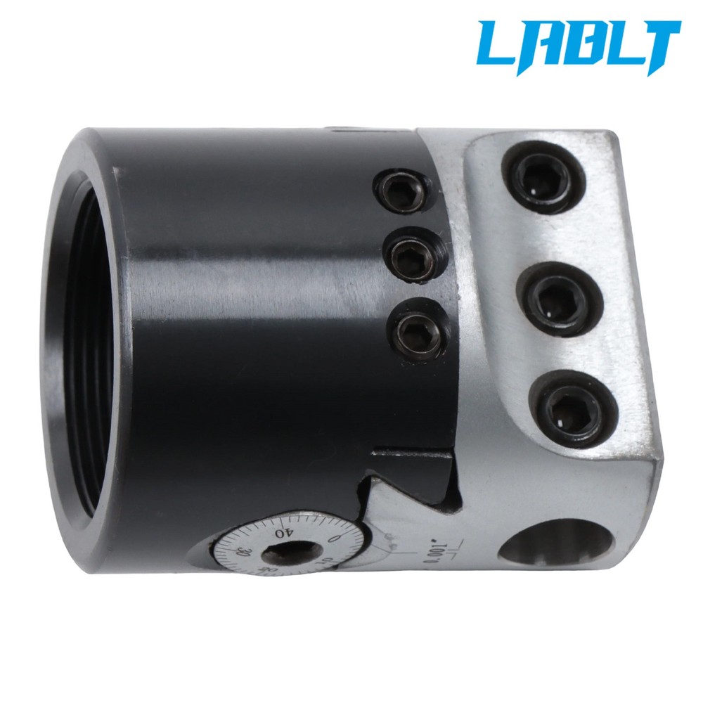 LABLT 2" Precision Boring Head 0.001 Radius 1-1/2-18" Thread Mount 5/8" Offset