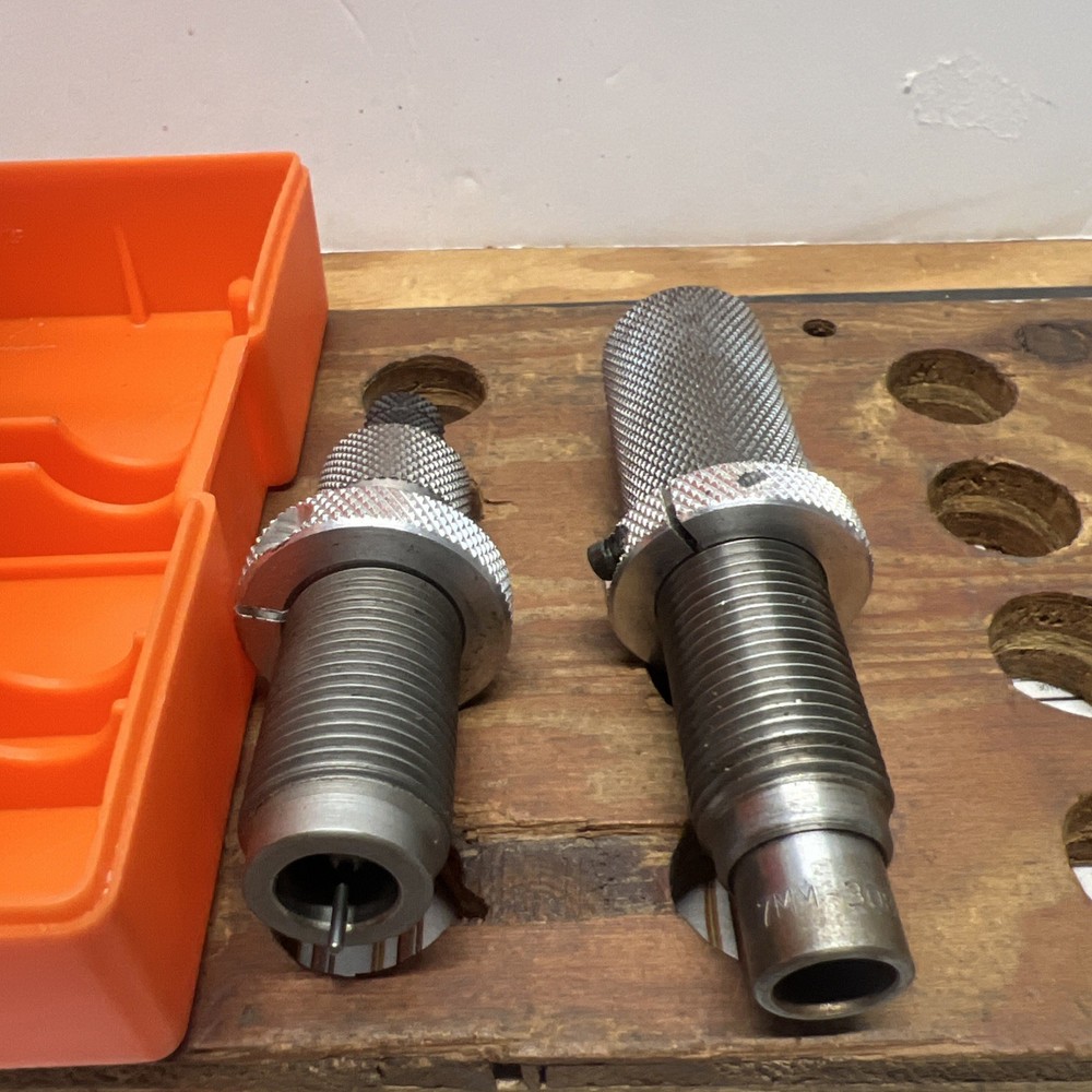 BONANZA 7 MM -308 BENCH REST TWO RELOADING DIE SET LYMAN BOX