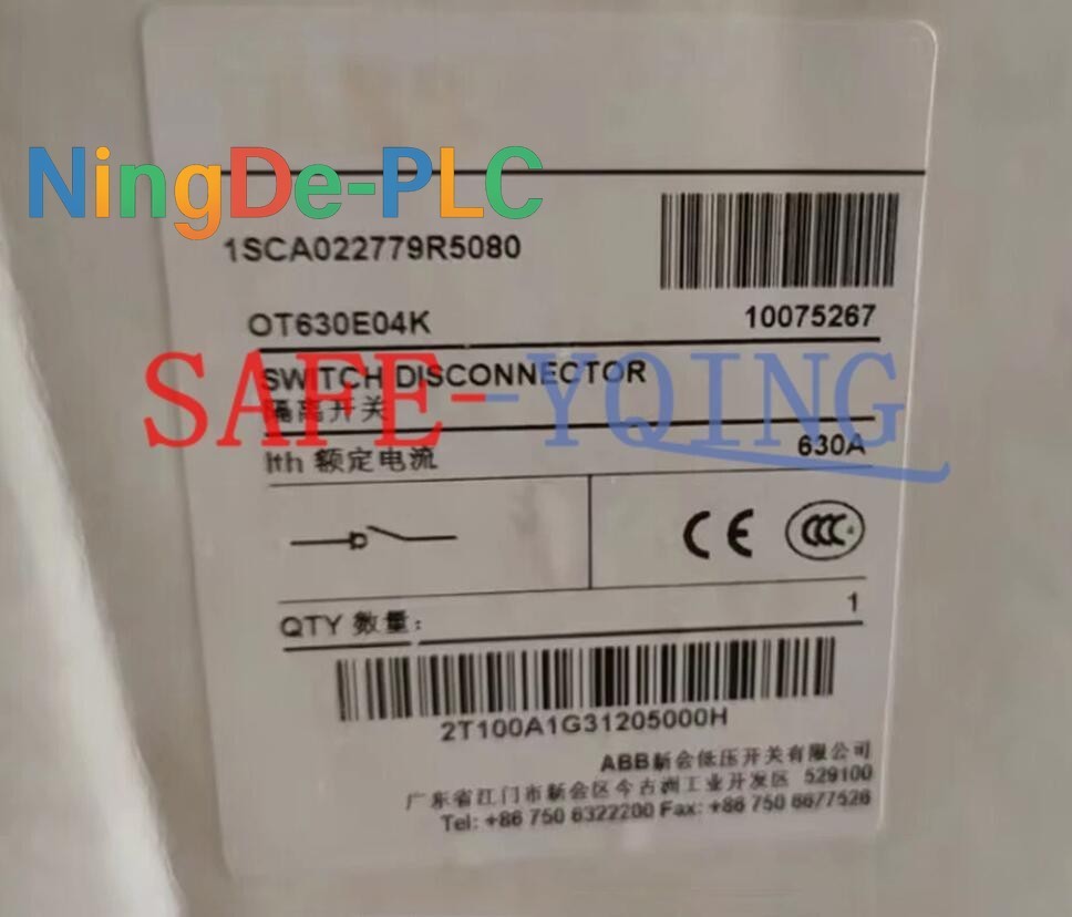 NEW ABB Disconnect Switch OT630E04K