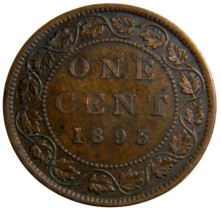 Canada 1893 One Cent (0749)