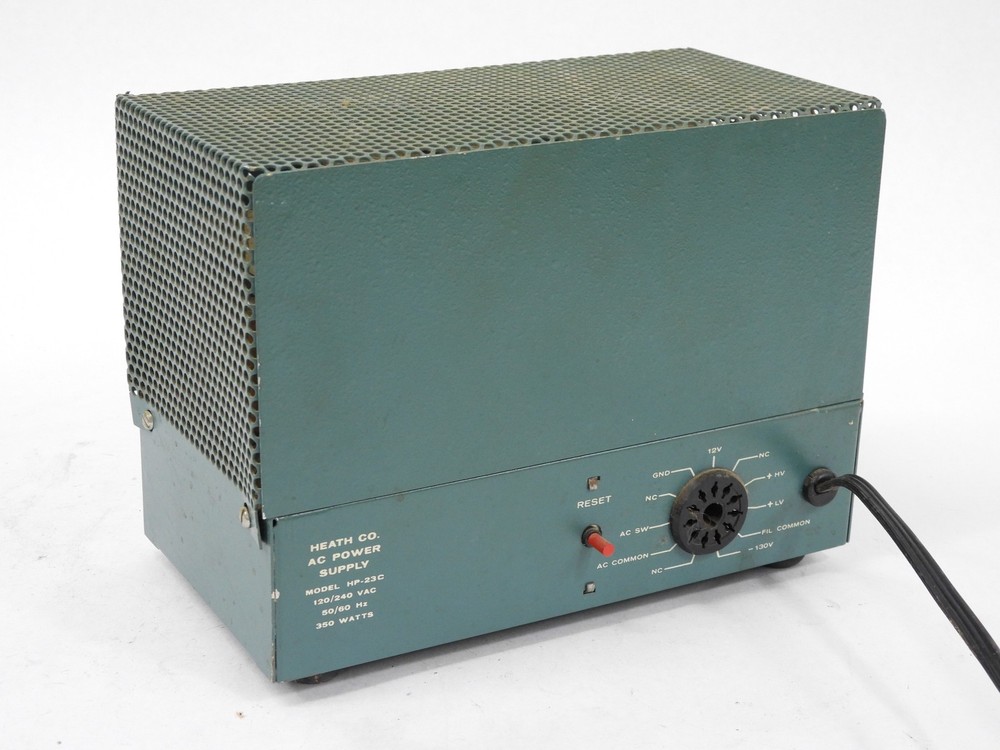 Heathkit HP-23C Vintage Power Supply for Transmitter Transceiver (untested)