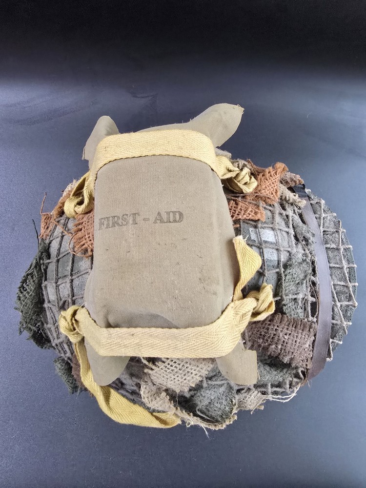 WW2 US AIRBONE RESTORED HELMET