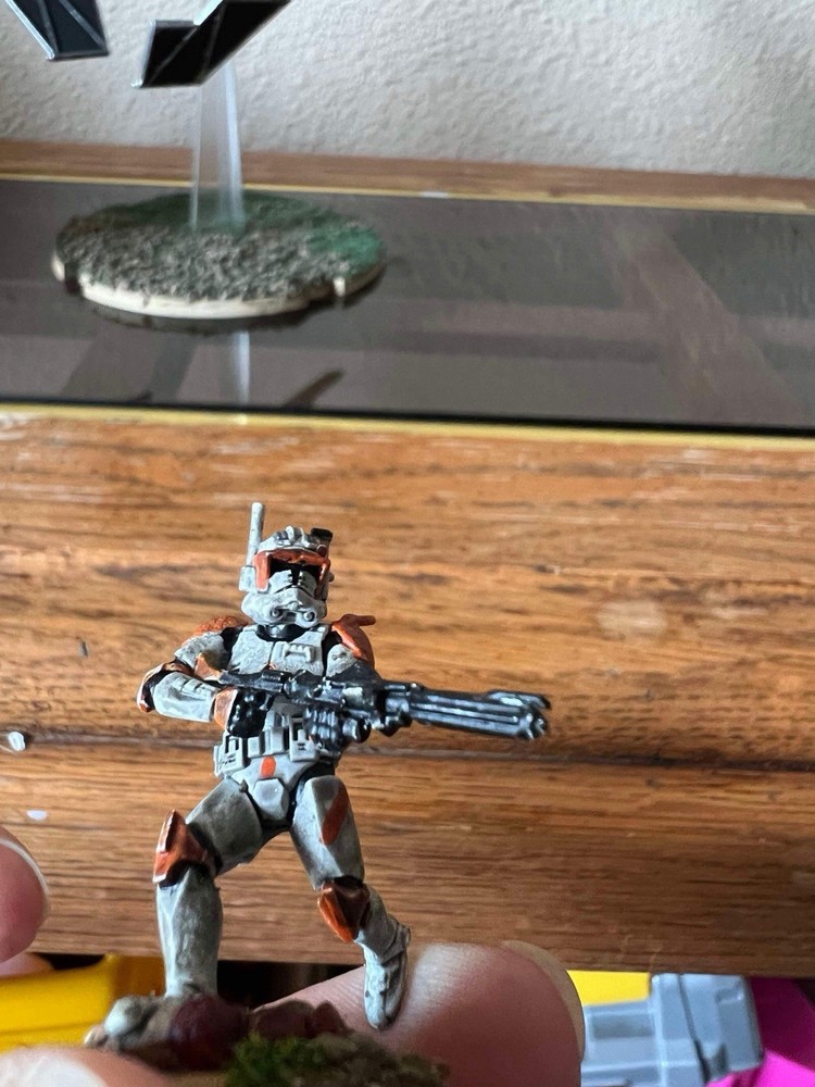 Star Wars Legion Commander Cody Set (Built And Painted)