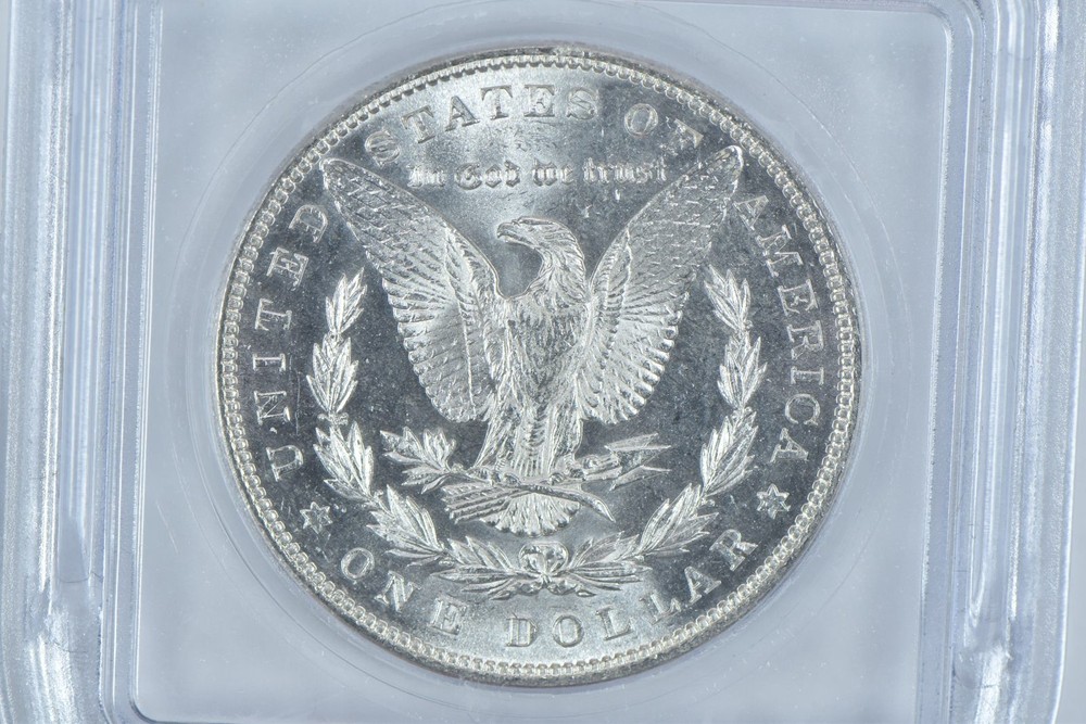 1887 Morgan Silver Dollar MS63 ICG