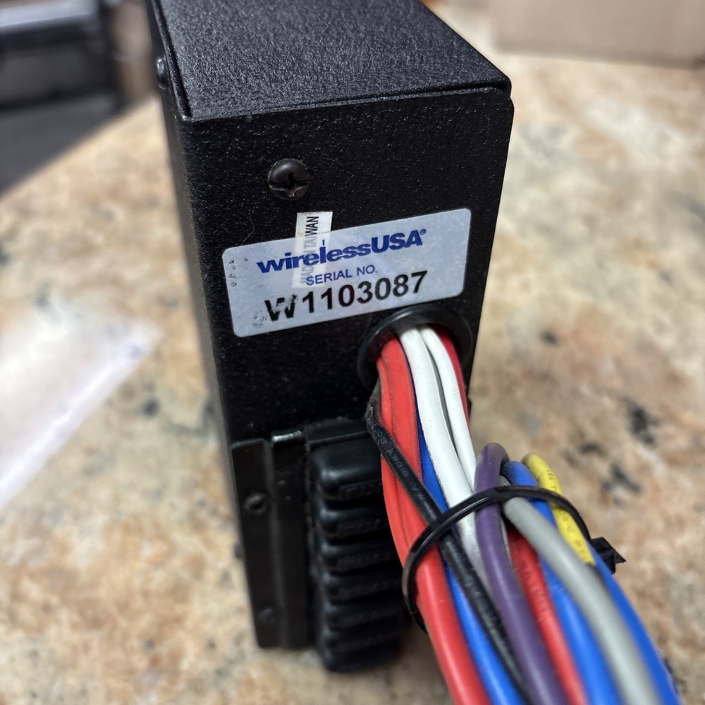 6 Function Switch Box with three way slider, All switches have 20 amp fuses