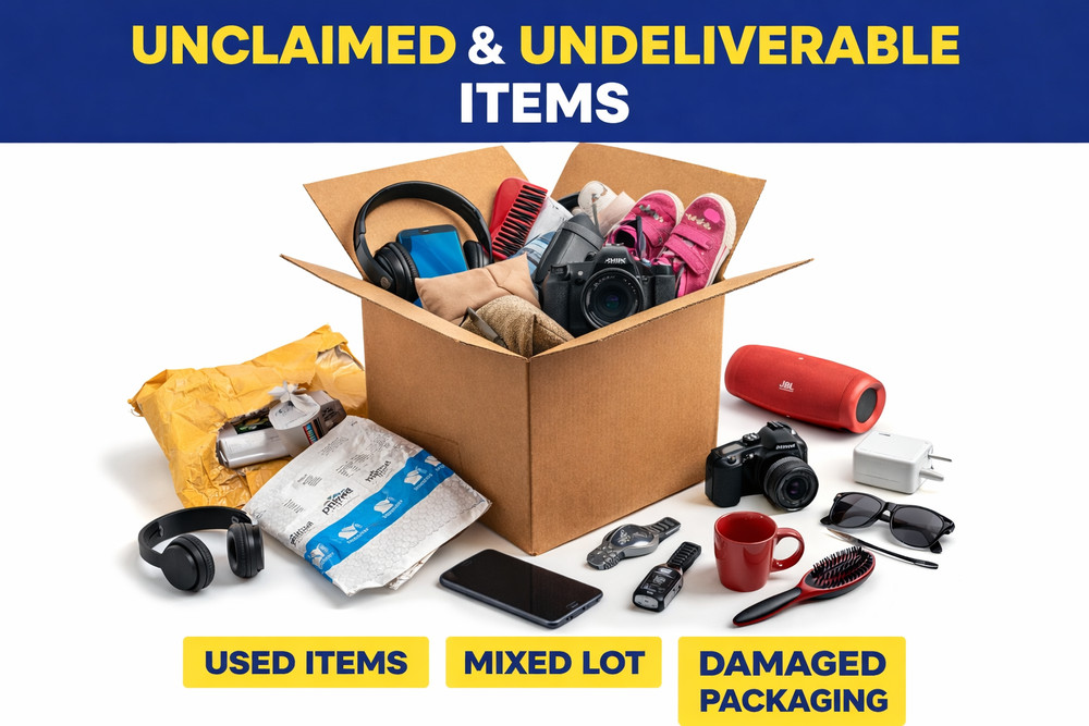 Return Surplus Lot 📦 Mixed Used & Unclaimed Merchandise Pack