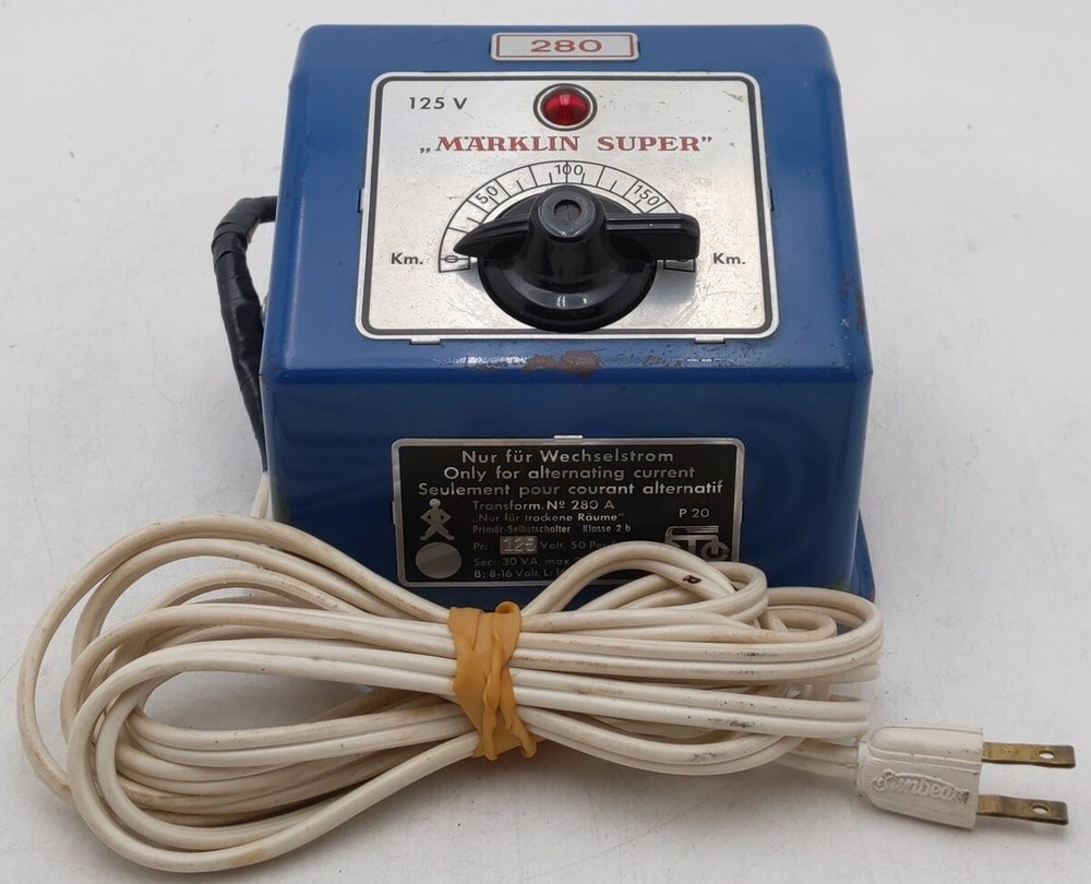 Marklin 280 125 Volt Transformer