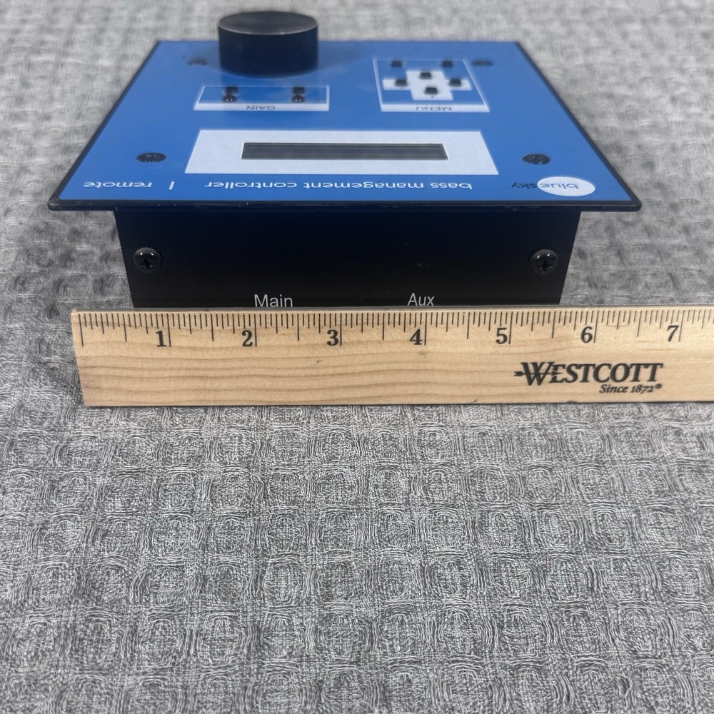 BlueSky Bass Management Controller Remote Blue Sky Remote Only