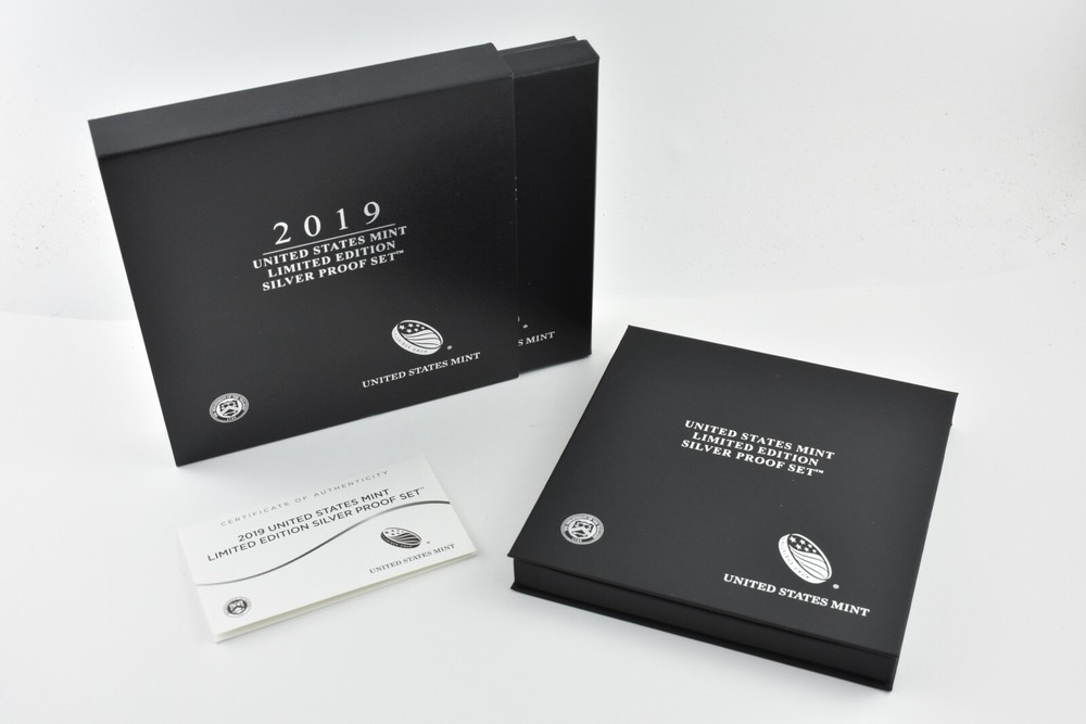2019 Limited Edition Set OGP Box + CoA No Coins