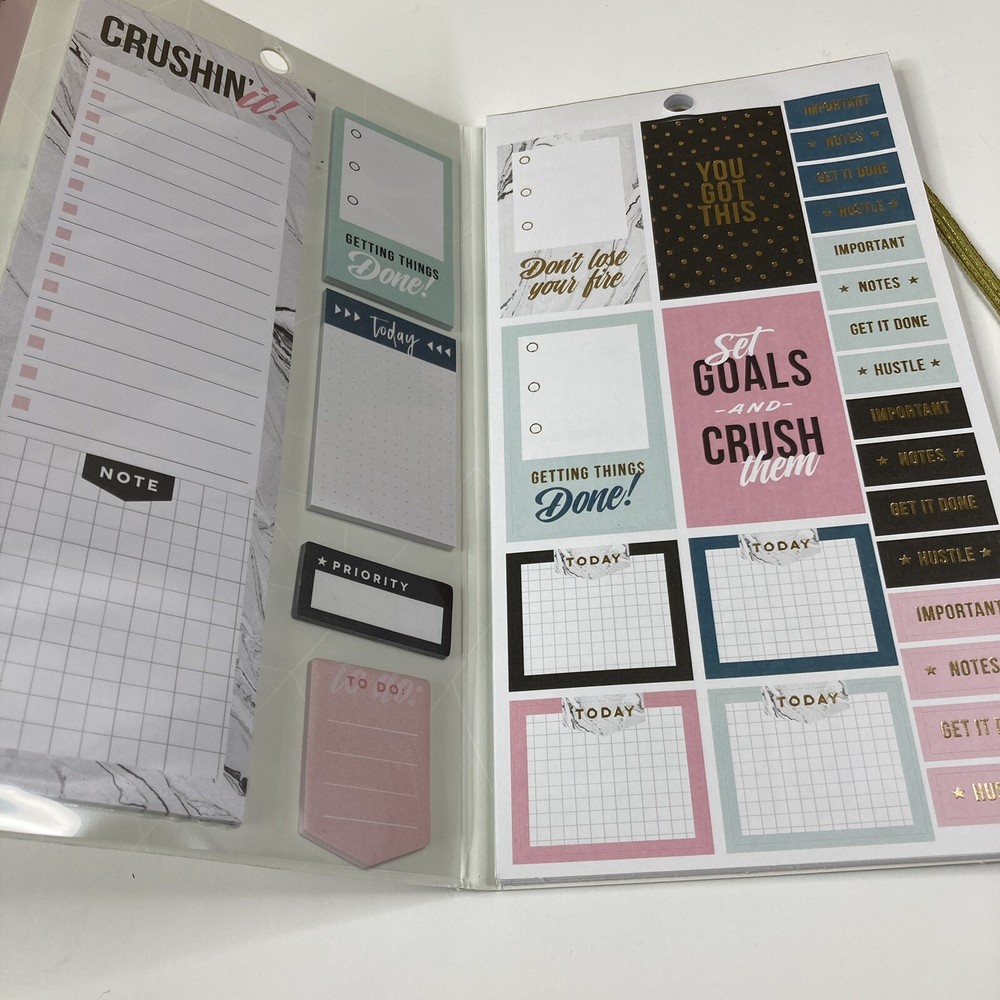 The Happy Planner GOAL GETTER MAMBA Sticker Book 722 pc