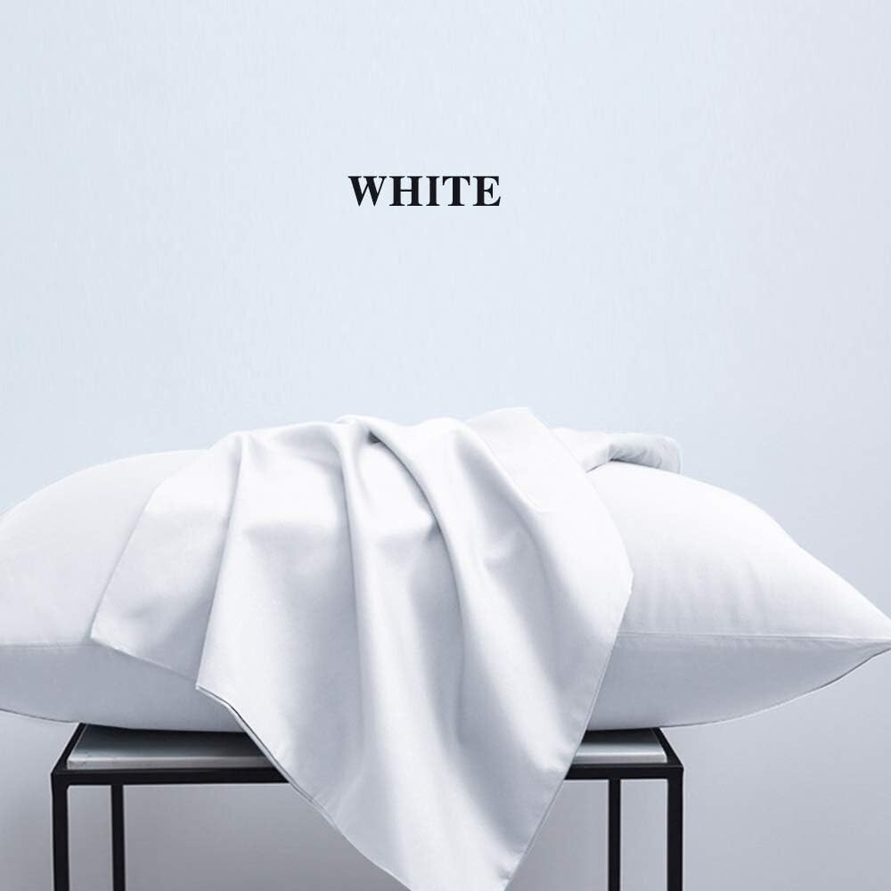 Soft King Pillowcase Set - Durable Brushed Microfiber Bedding Essentials