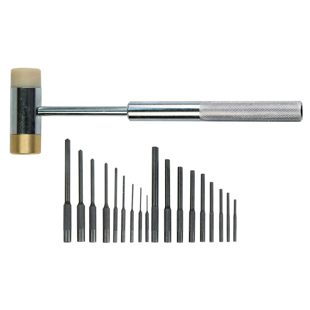 Wheeler 110128 Master Roll Pin Punch Set