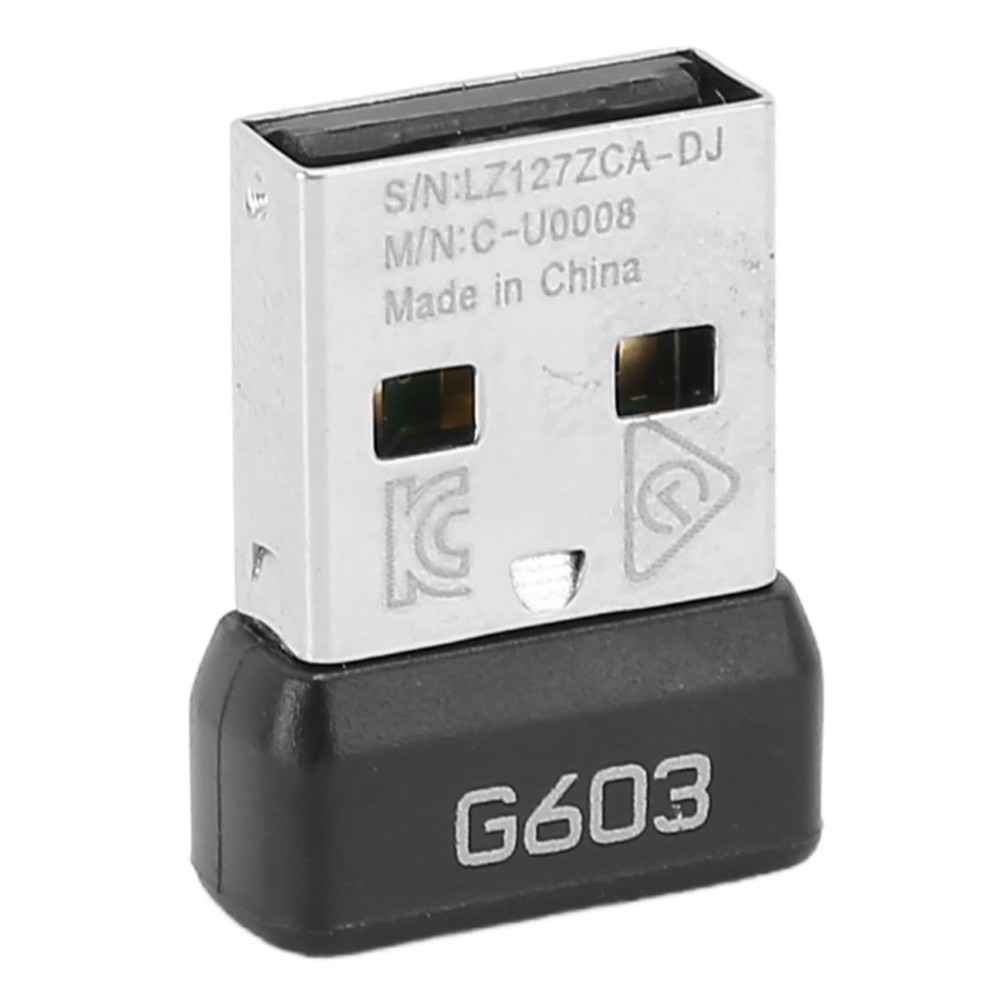 Black G603 USB Mouse Receiver USB Dongle Mouse Receiver Adapter Replacement